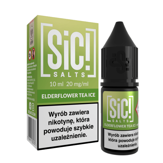 Liquid SiC! Salts Elderflower Tea Ice
