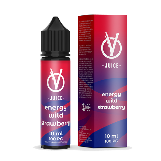 Longfill VJuice 10ml Energy Wild Strawberry