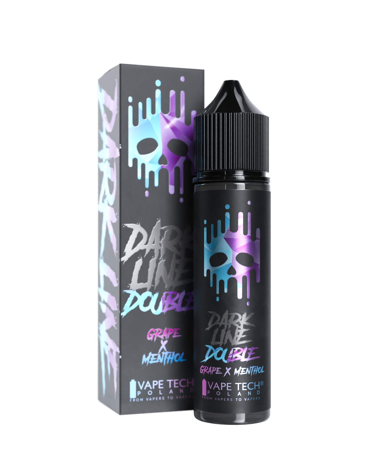 Longfill Double Dark Line 8ml Grape Menthol