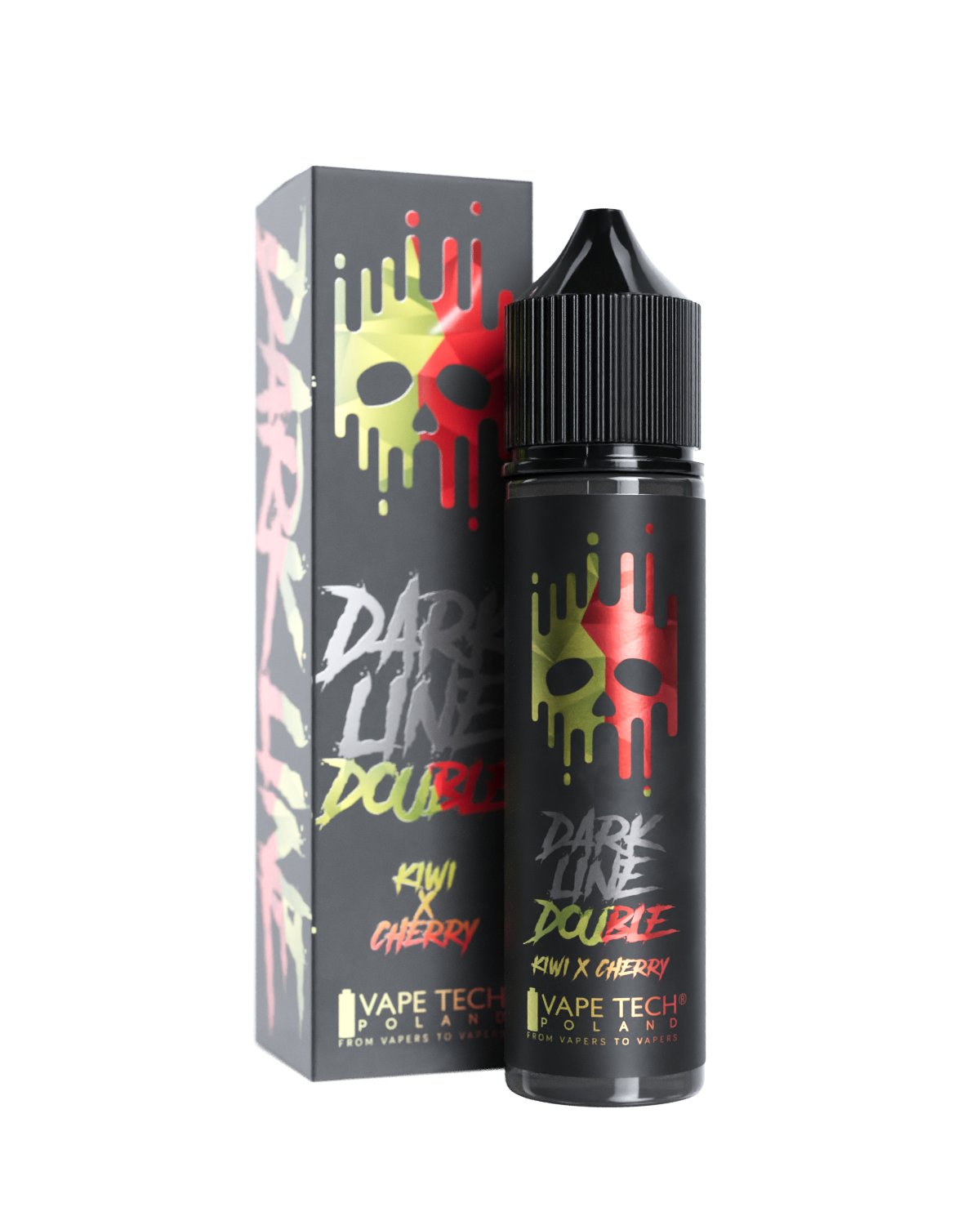 Longfill Double Dark Line 8ml Kiwi Cherry