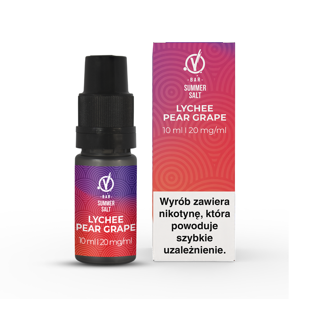 Liquid VBar 10ml Summer Salt Lychee Pear Grape
