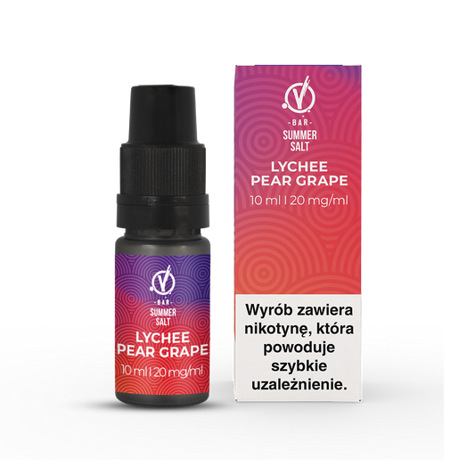 Liquid VBar 10ml Summer Salt Lychee Pear Grape