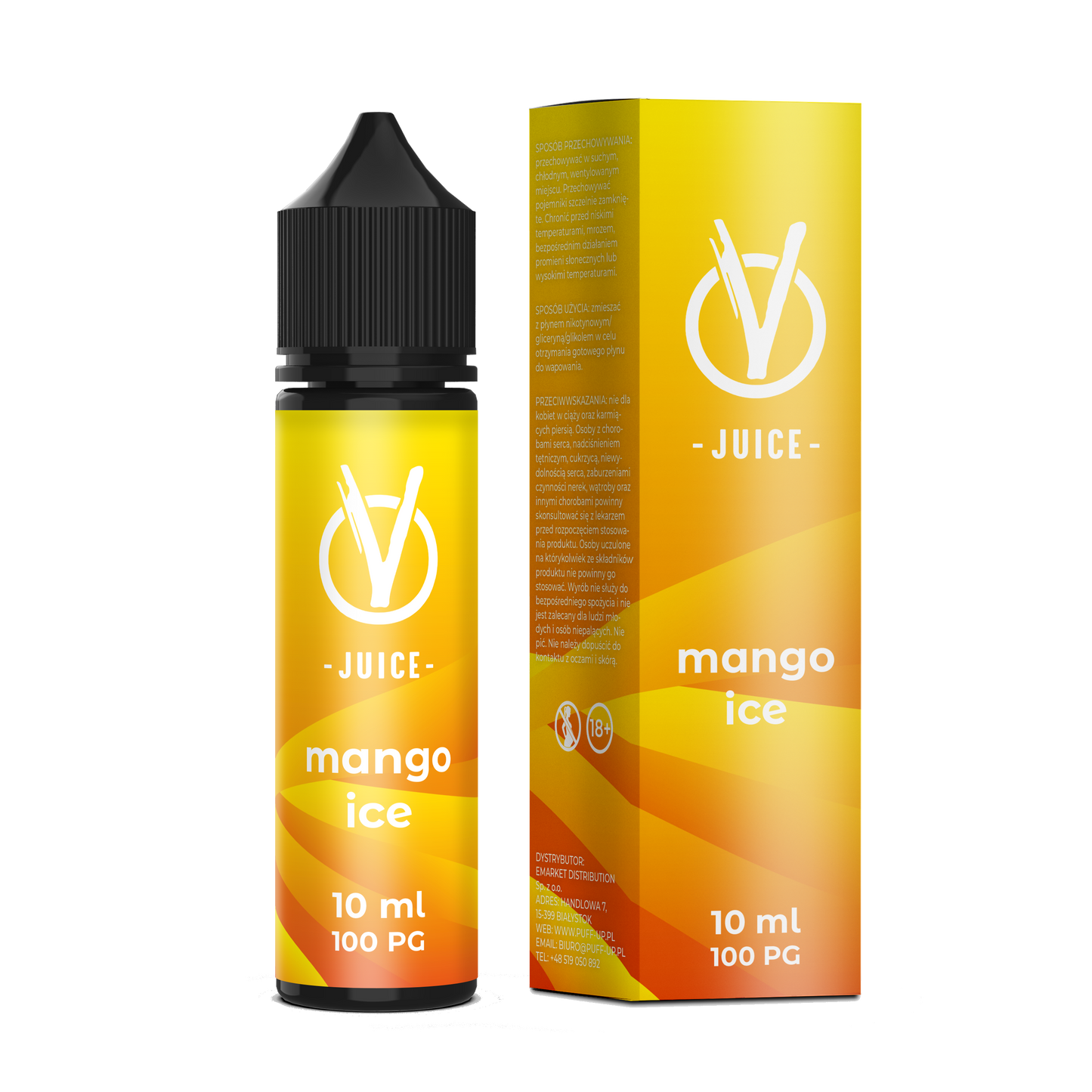 Longfill VJuice 10ml Mango Ice