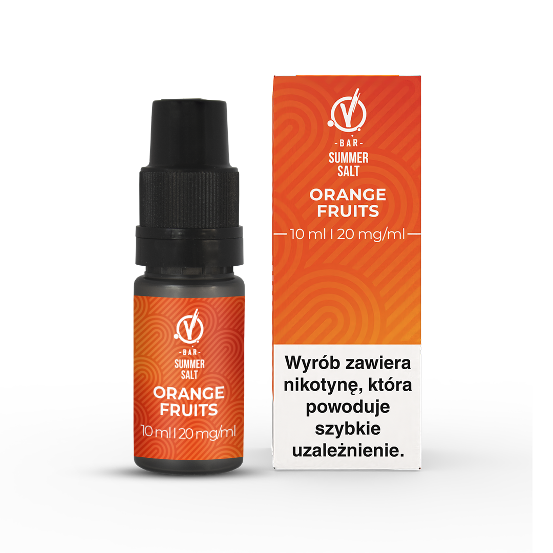 Liquid VBar 10ml Summer Salt Orange Fruits