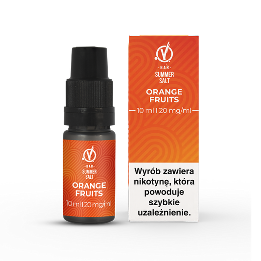 Liquid VBar 10ml Summer Salt Orange Fruits