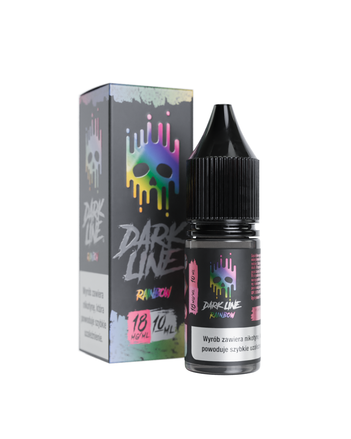 Liquid Dark Line Rainbow