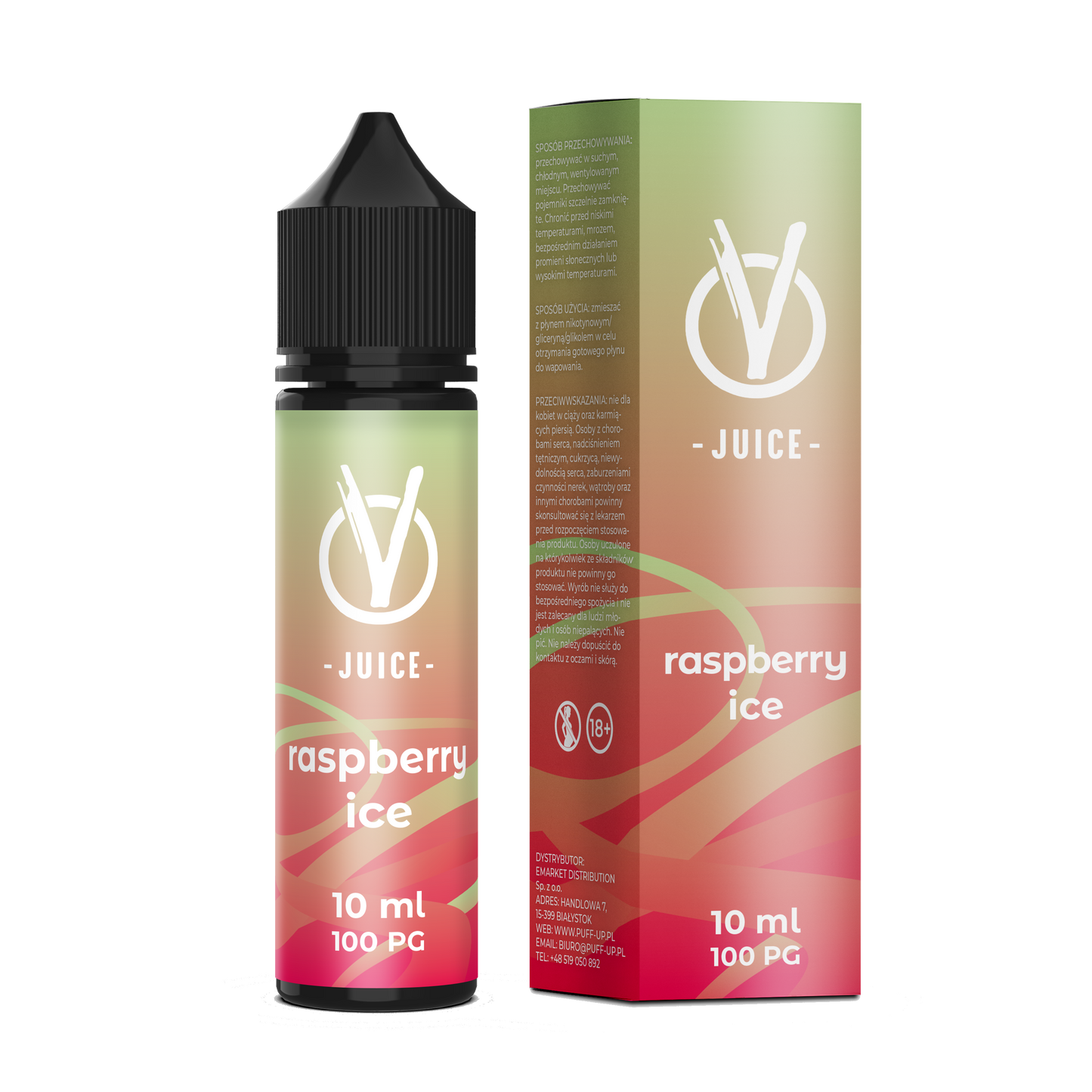 Longfill VJuice 10ml Raspberry Ice