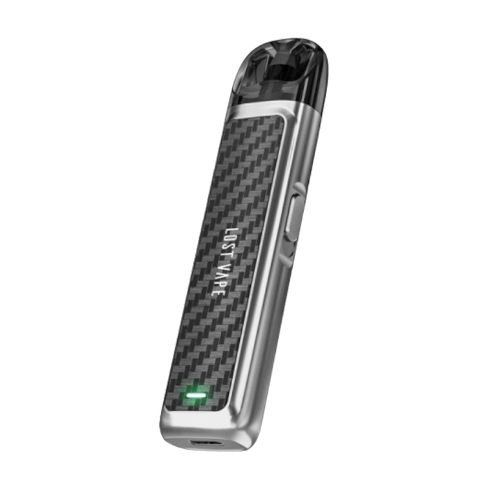 E-papieros POD URSA Nano Silver / Carbon Fiber