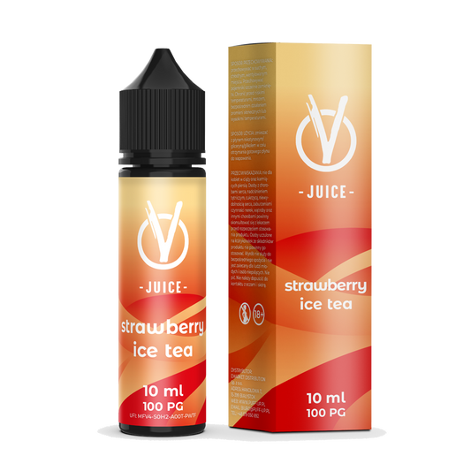 Longfill VJuice 10ml Strawberry Ice Tea