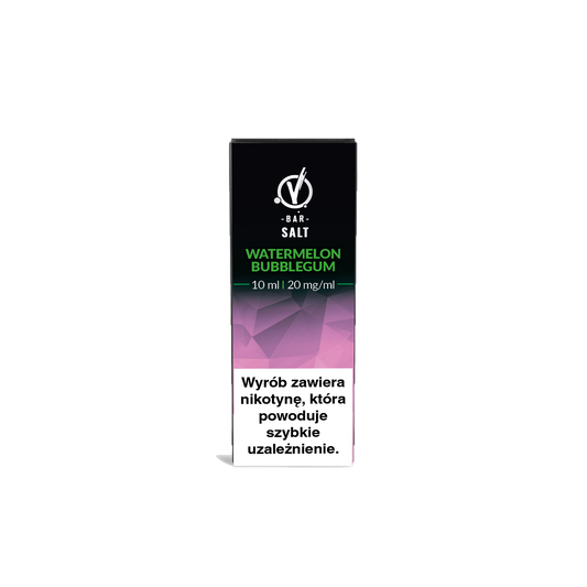Liquid VBar 10ml Salt Watermelon Bubblegum