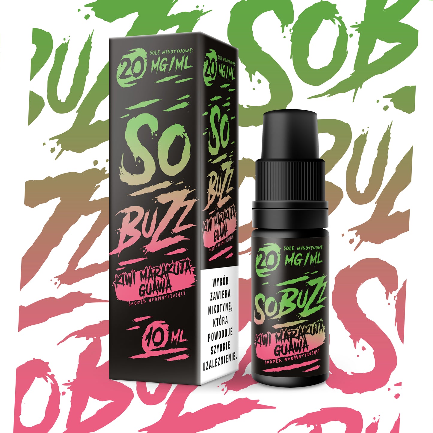 Liquid SO BUZZ Salt Kiwi Marakuja Guawa