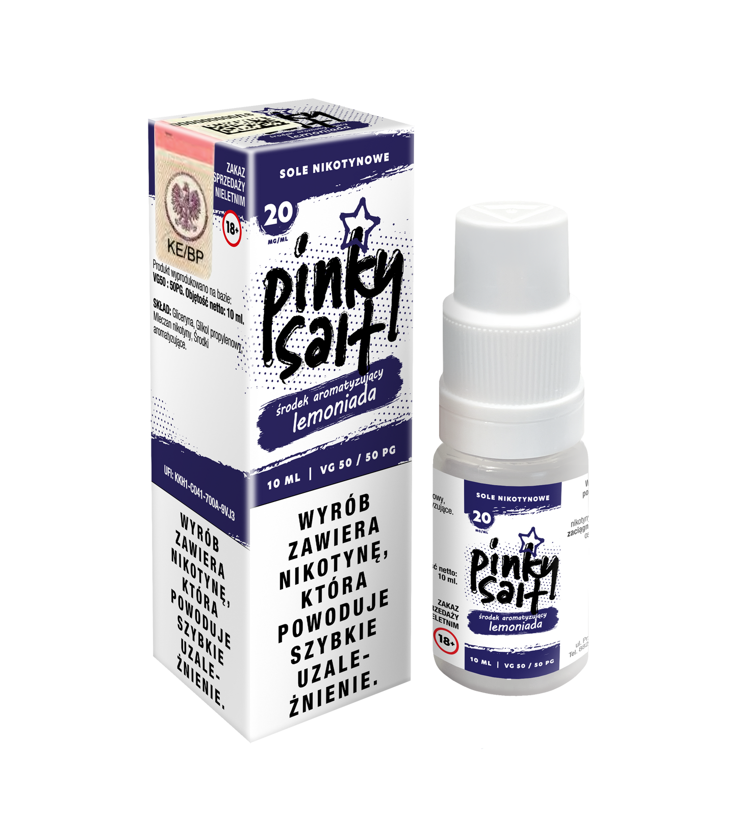 Liquid Pinky Vape Salt Lemoniada