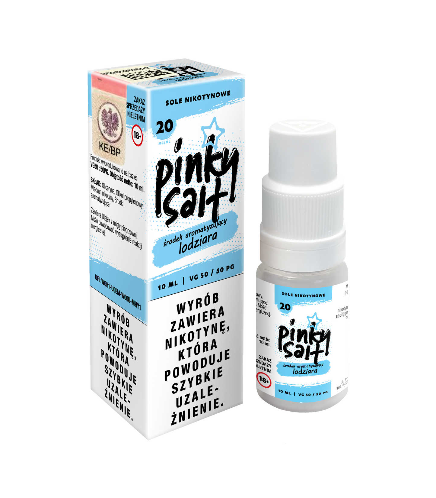 Liquid Pinky Vape Salt Lodziara