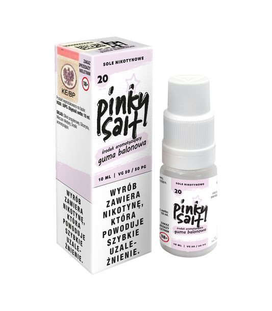 Liquid Pinky Vape Salt Guma Balonowa