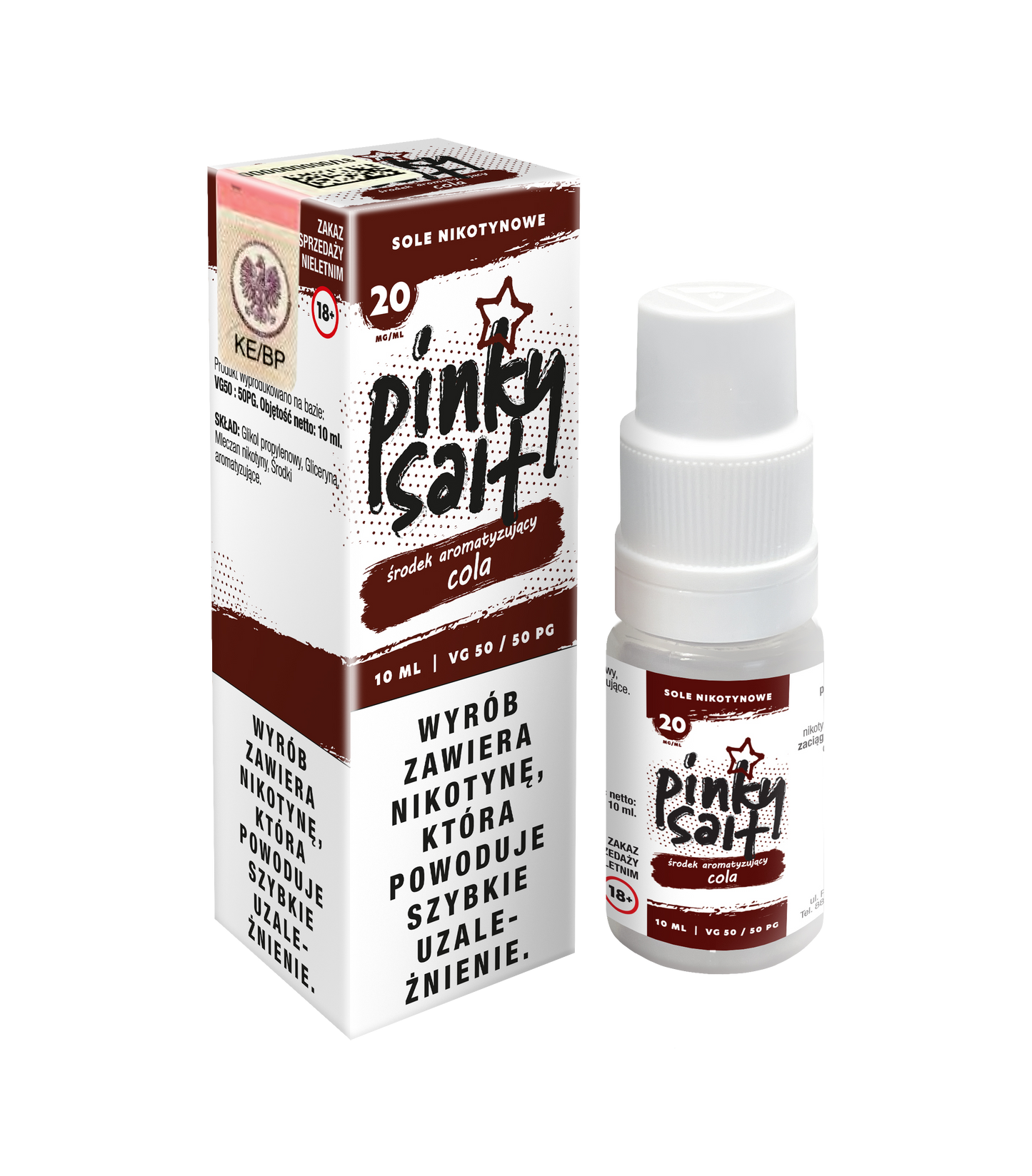 Liquid Pinky Vape Salt Cola