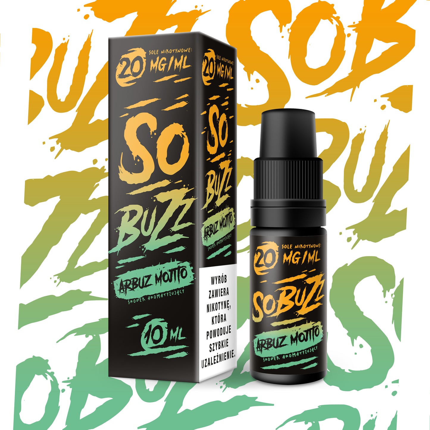 Liquid SO BUZZ Salt Arbuz Mojito