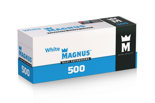 Gilza papierosowa Magnus 500 White