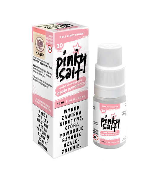 Liquid Pinky Vape Salt Jagody Pomarańcza