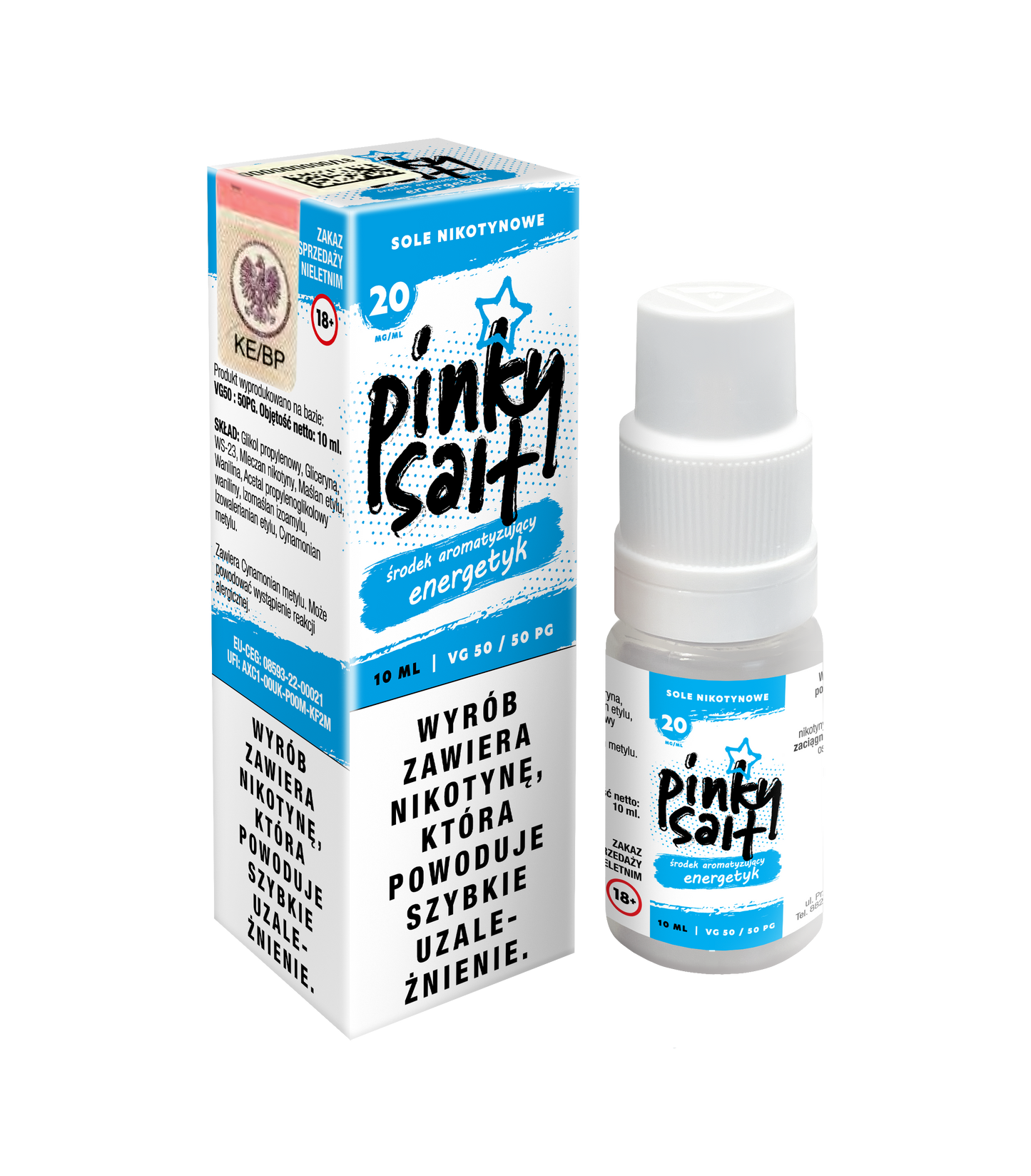 Liquid Pinky Vape Salt Energetyk