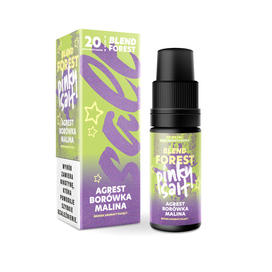 Liquid Pinky Vape Salt Agrest Borówka Malina