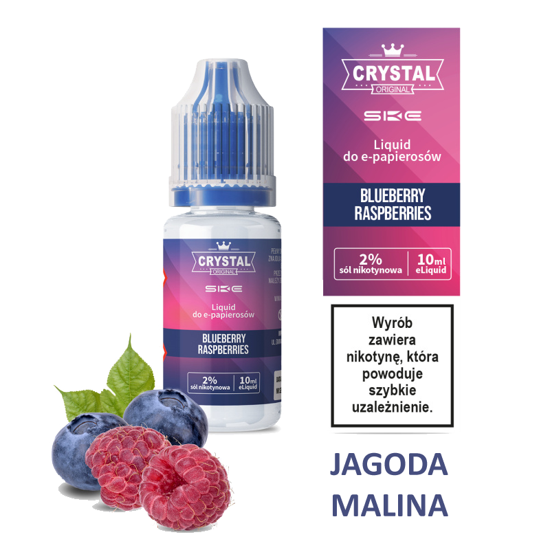 Liquid Crystal 10ml Blueberry Raspberries