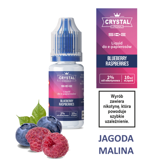 Liquid Crystal 10ml Blueberry Raspberries