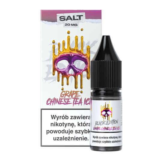 Liquid Dark Line Black Salt Grape Chinese Tea Ice