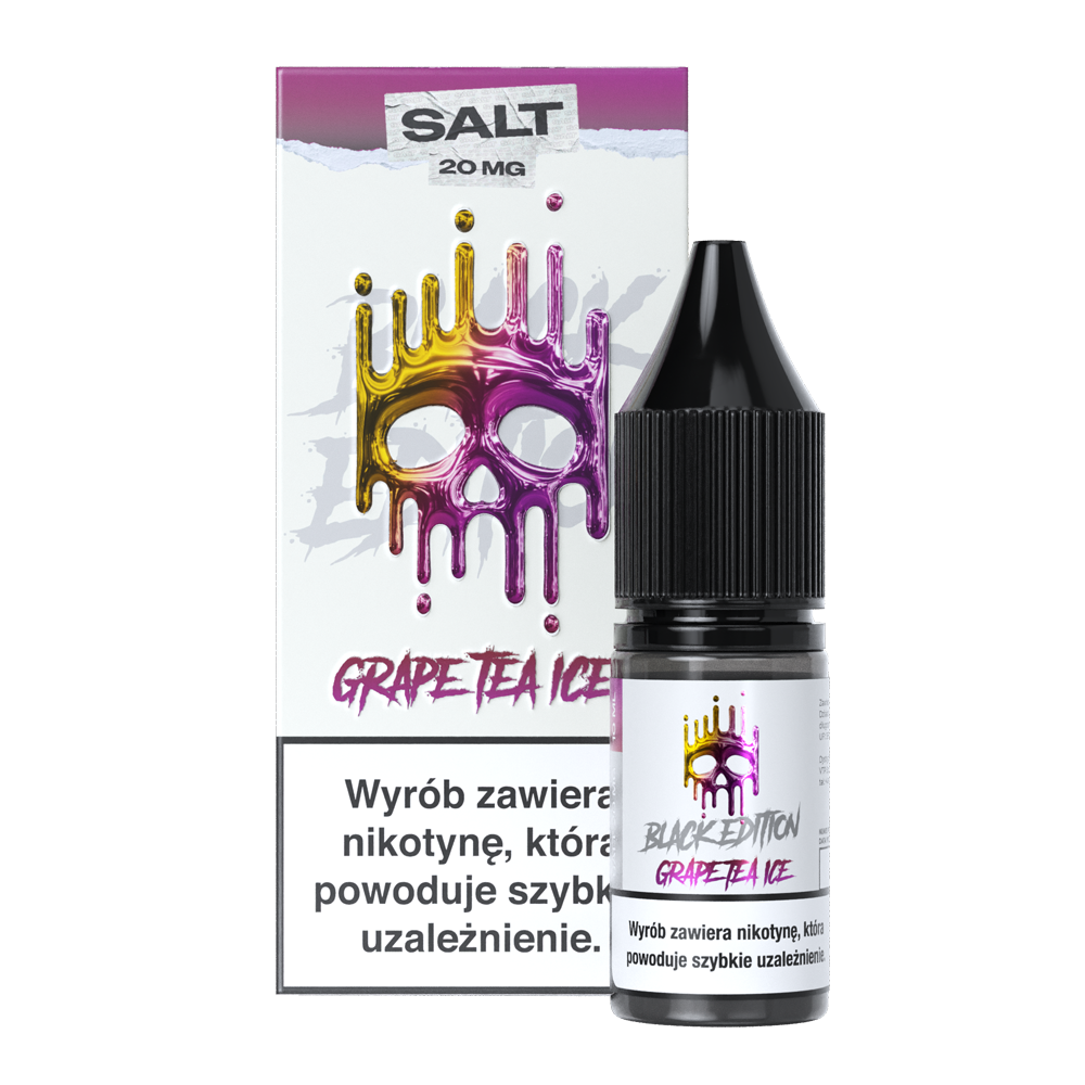 Liquid Dark Line Black Salt Grape Tea Ice