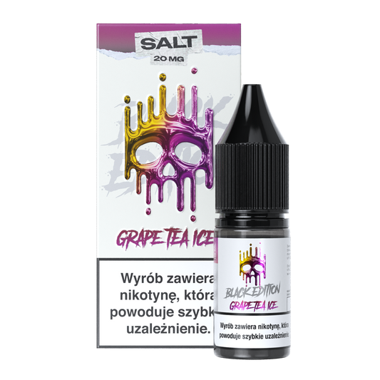 Liquid Dark Line Black Salt Grape Tea Ice