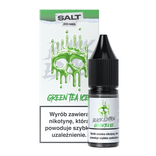 Liquid Dark Line Black Salt Green Tea Ice