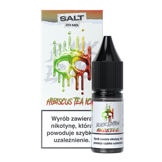 Liquid Dark Line Black Salt Hibiscus Tea Ice