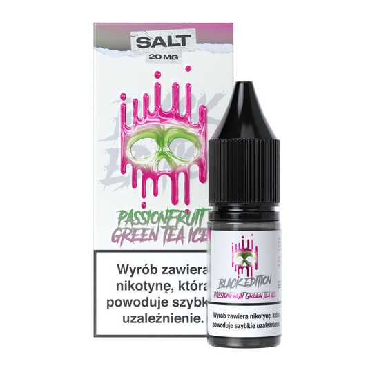 Liquid Dark Line Black Salt Passion Fruit Green Tea Ice