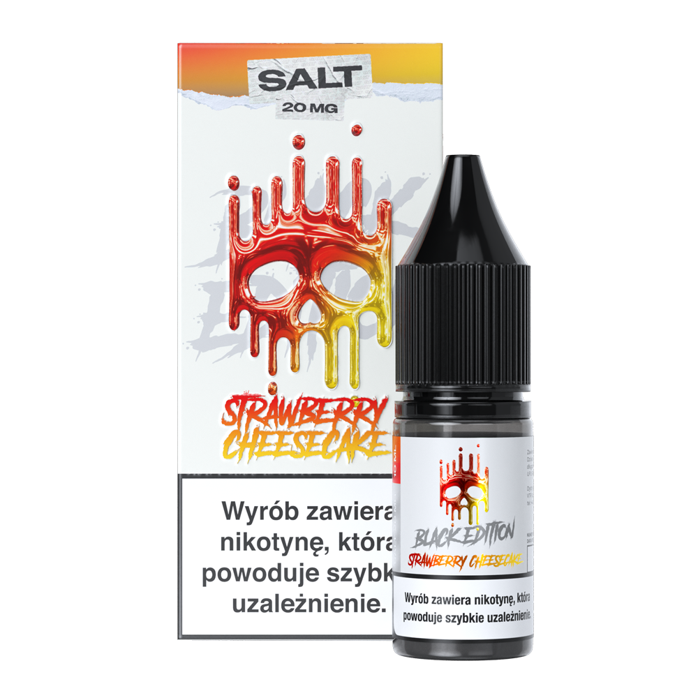 Liquid Dark Line Black Salt Strawberry Cheesecake