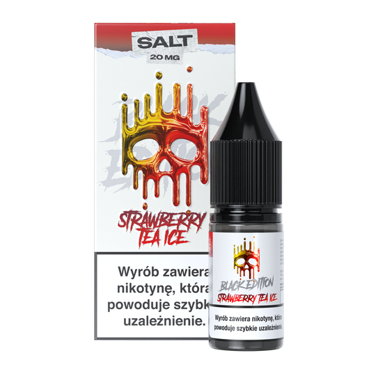 Liquid Dark Line Black Salt Strawberry Tea Ice