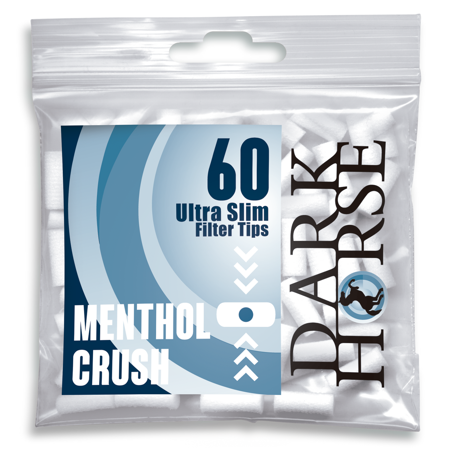 Filtry Dark Horse 6mm Slim Menthol Crush