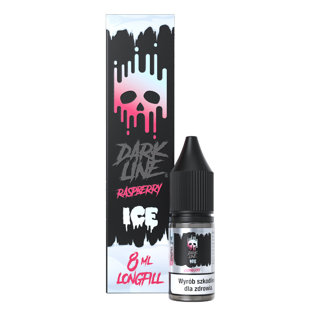 Longfill Dark Line Ice 8ml Raspberry