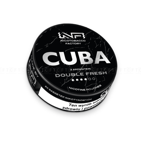 Woreczki nikotynowe Cuba Double Fresh