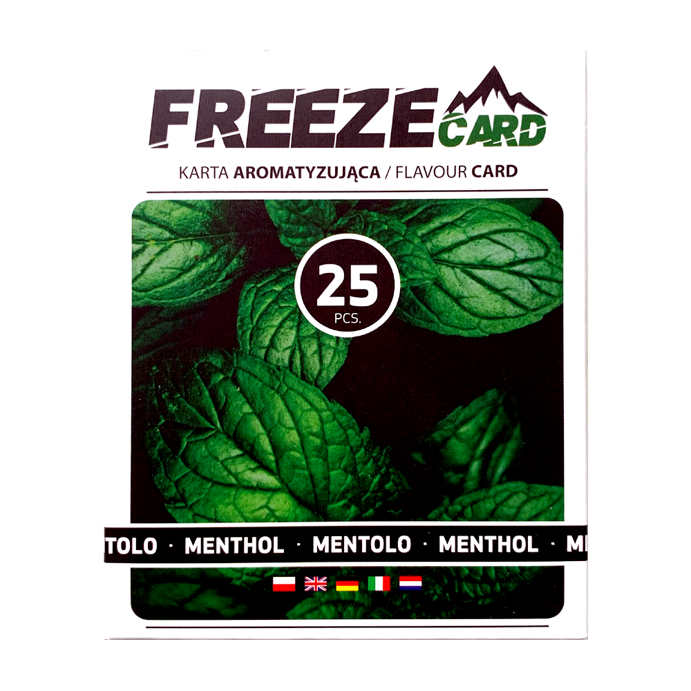 Karta aromatyzująca Freeze Menthol