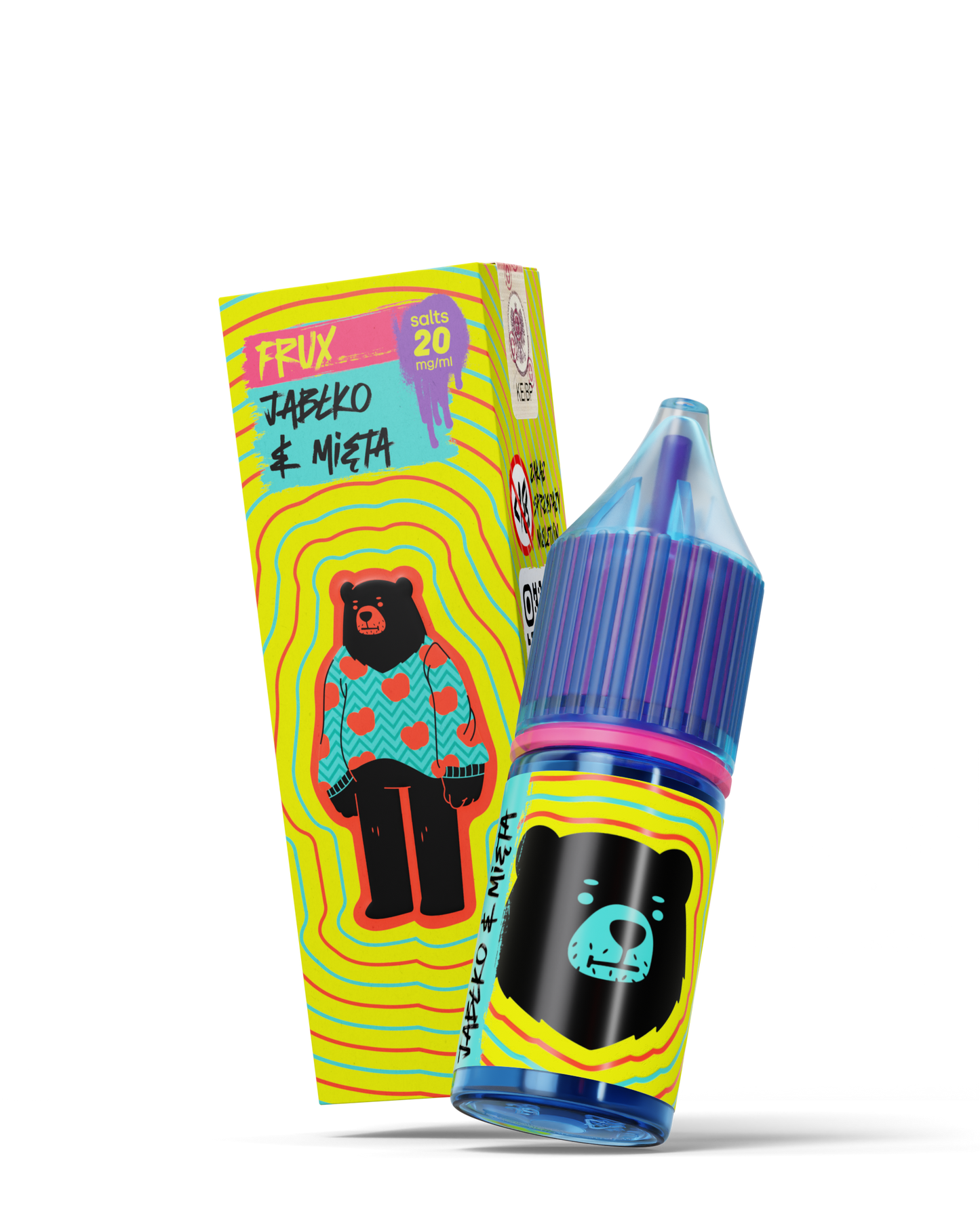 Liquid Go Bears FRUX Salt Jabłko & Mięta