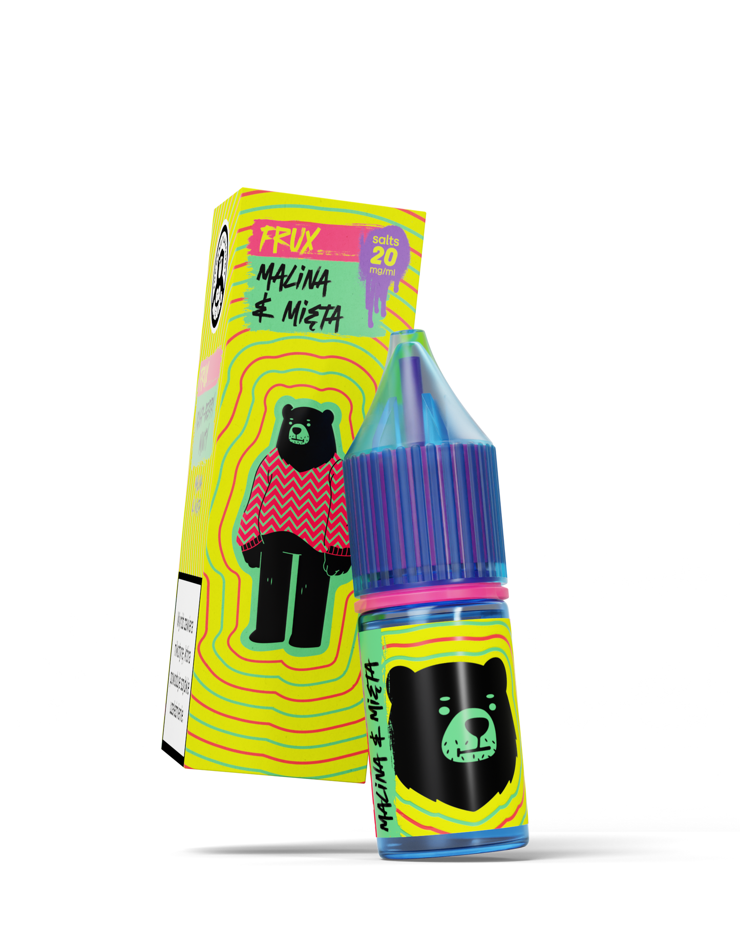 Liquid Go Bears FRUX Salt Malina & Mięta