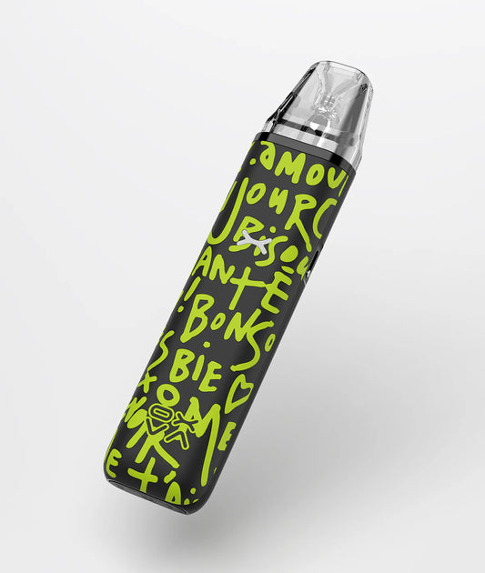 E-papieros POD OXVA Xlim GO Graffiti Black