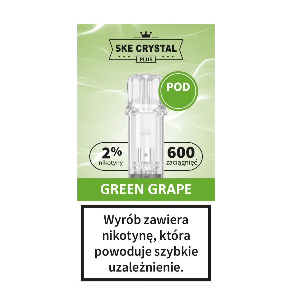 Crystal Plus X 600 Green Grape - BEZ GRZAŁKI