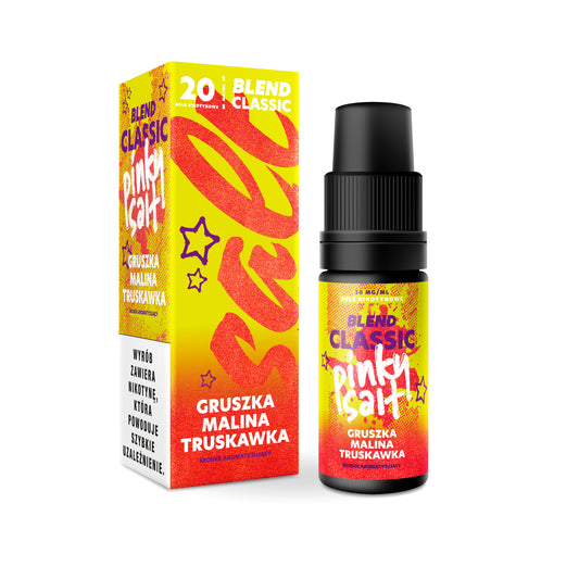 Liquid Pinky Vape Salt Gruszka Malina Truskawka