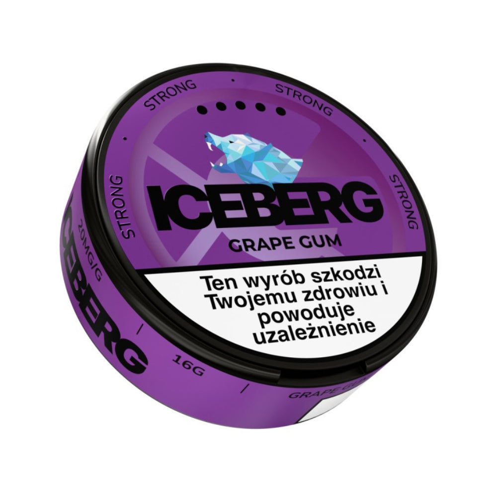 Woreczki nikotynowe ICEBERG Grape Gum