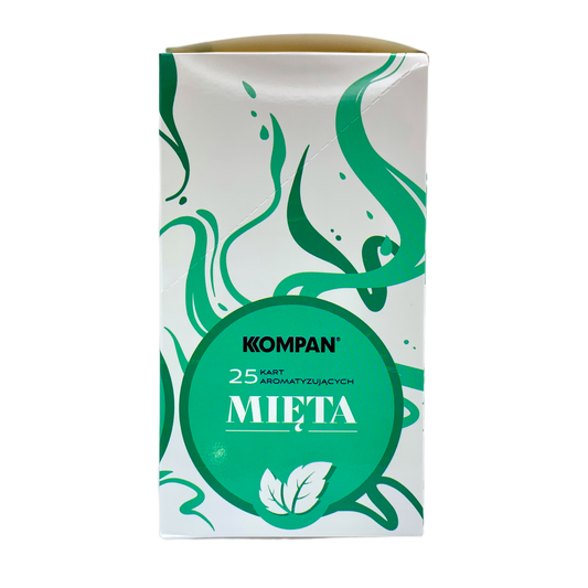 Karta aromatyzująca Kompan Mięta