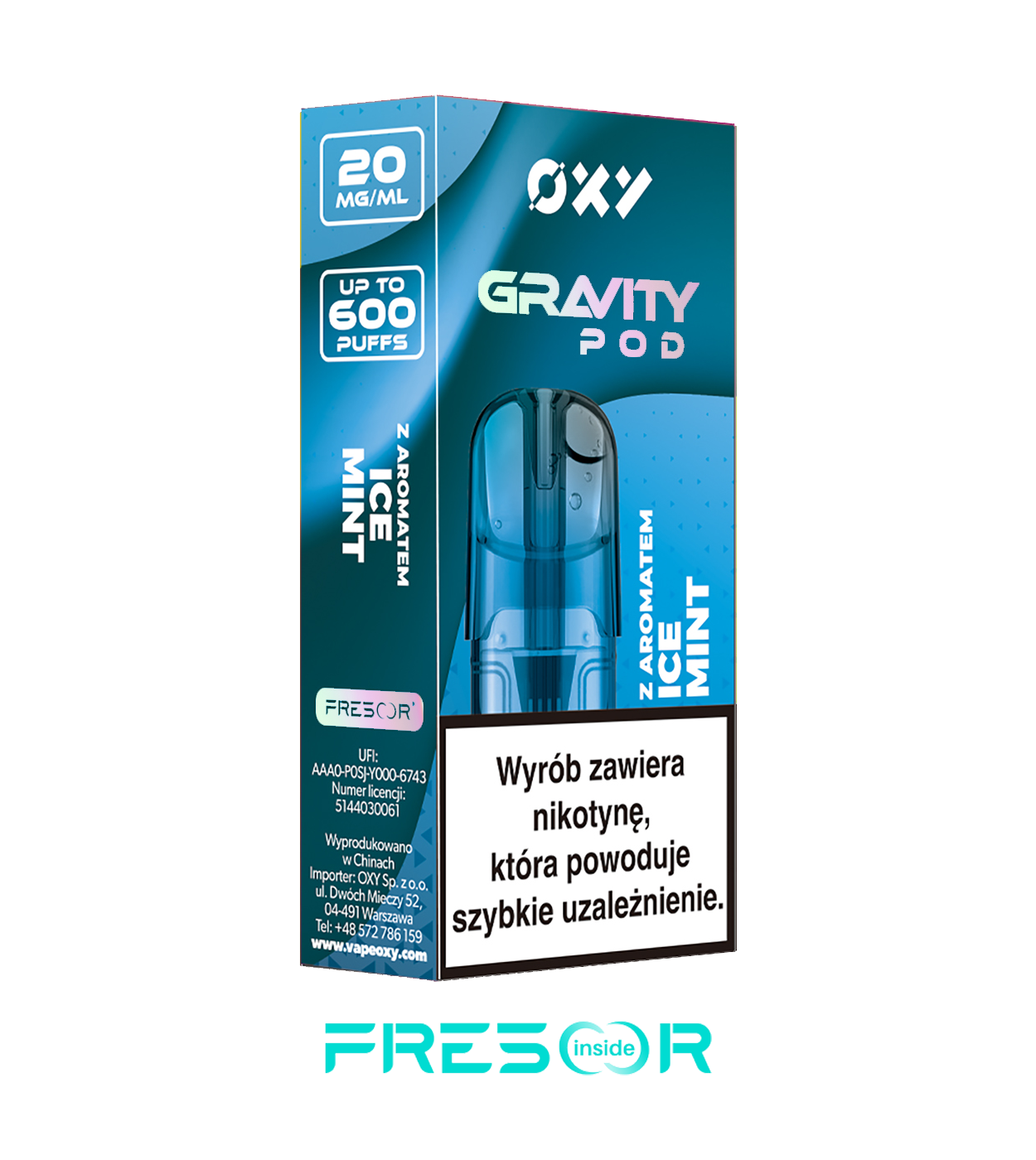 OXY Gravity POD Ice Mint