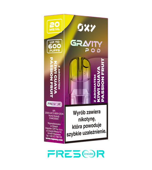 OXY Gravity POD Kiwi Guava Passion Fruit