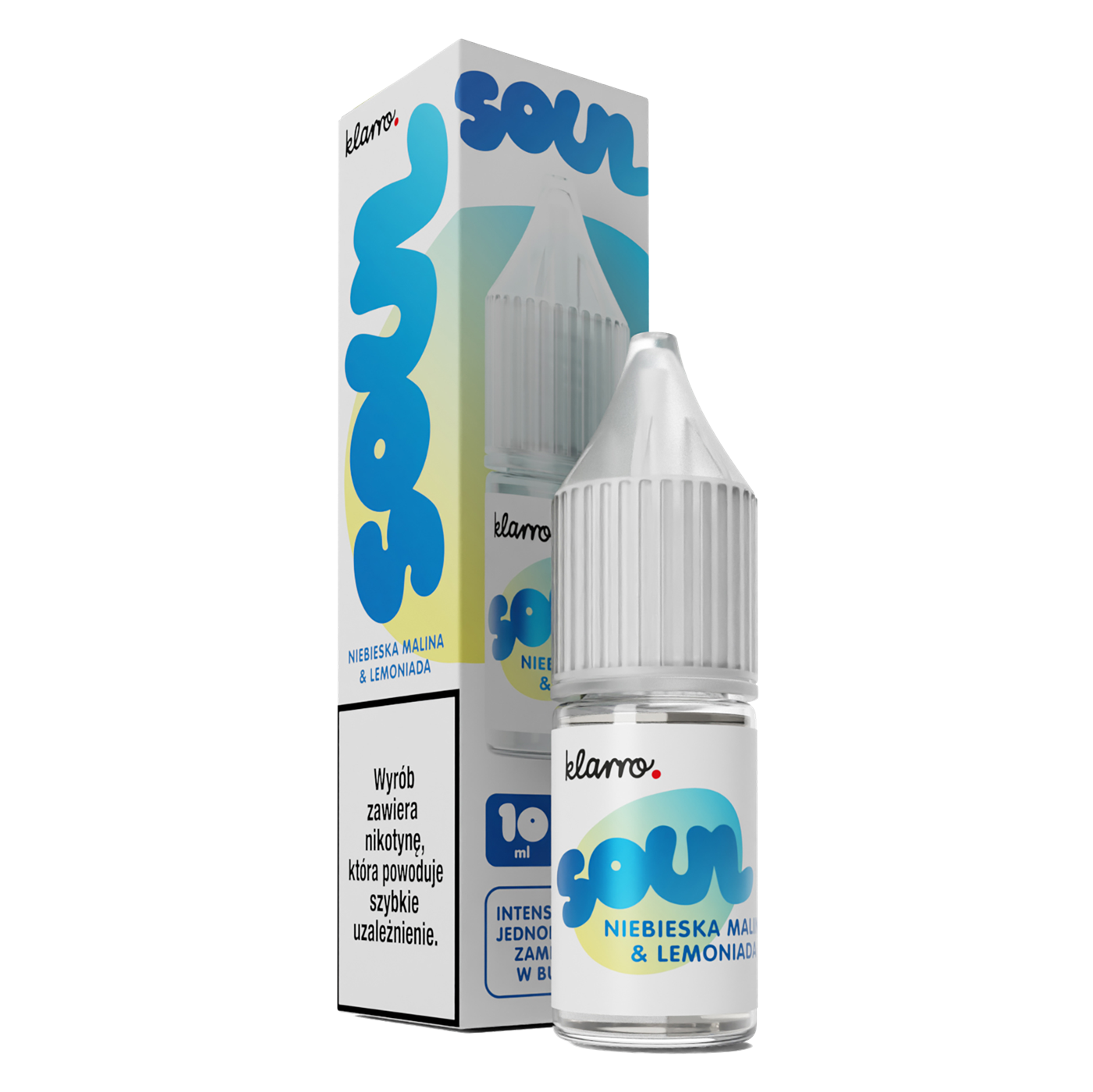 Liquid Klarro Soul Salt Niebieska Malina & Lemoniada