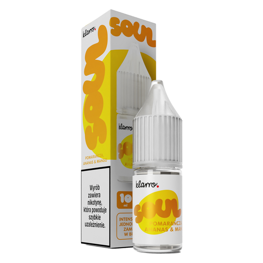 Liquid Klarro Soul Salt Pomarańcza Ananas Mango