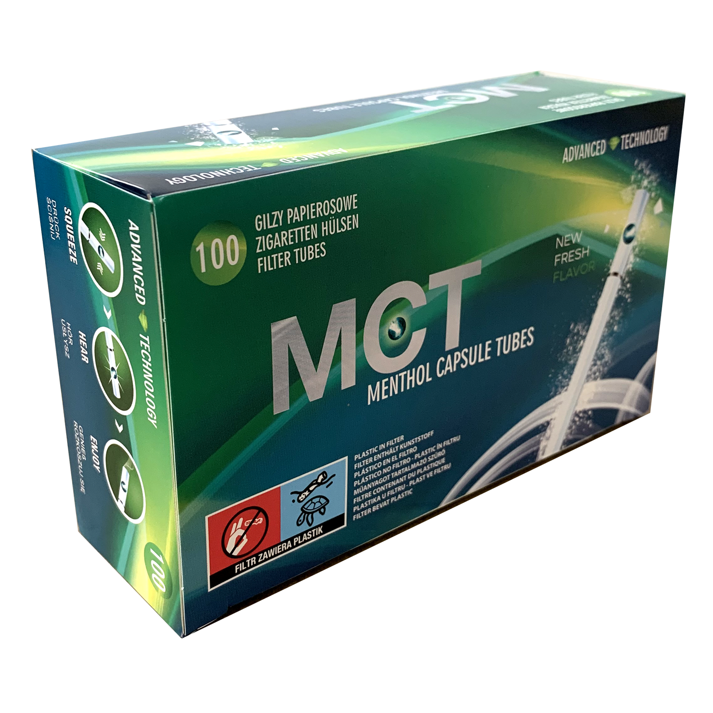 Gilza papierosowa MCT Menthol